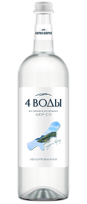 Абрау-Дюрсо. 4 Воды 0,75 л